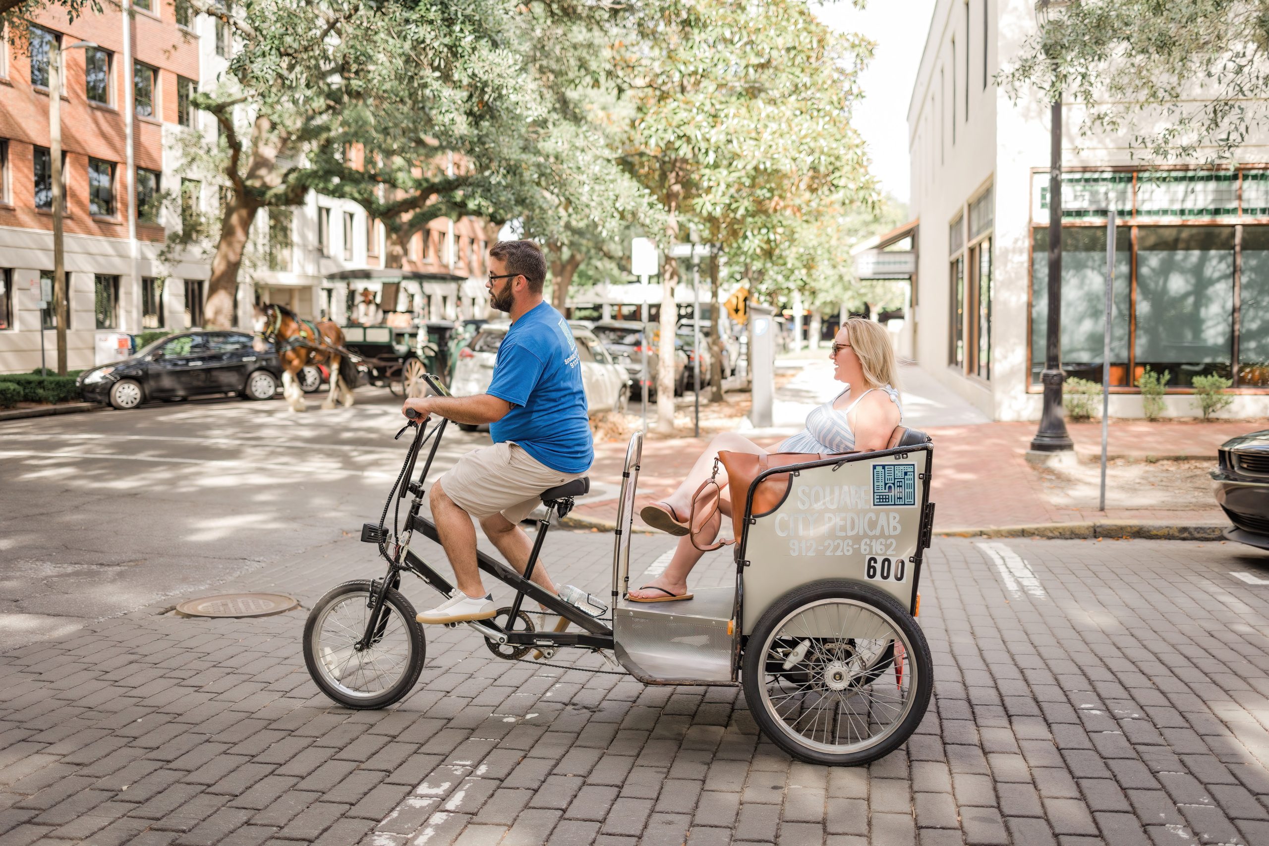 Historic Savannah Georgia Pedicab Tour